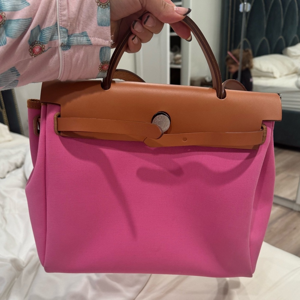 Herbag size 31 bubblegum pink